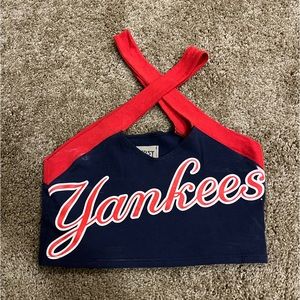 New York Yankees Crop Top